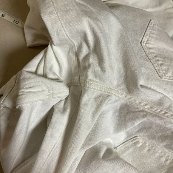 Eddie Bauer NWT Women's White Curvy Trouser Denim Jeans. Plus Size 18 - Picture 12 of 12